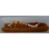 Frikandel speciaal met gefrituurde uitjes.